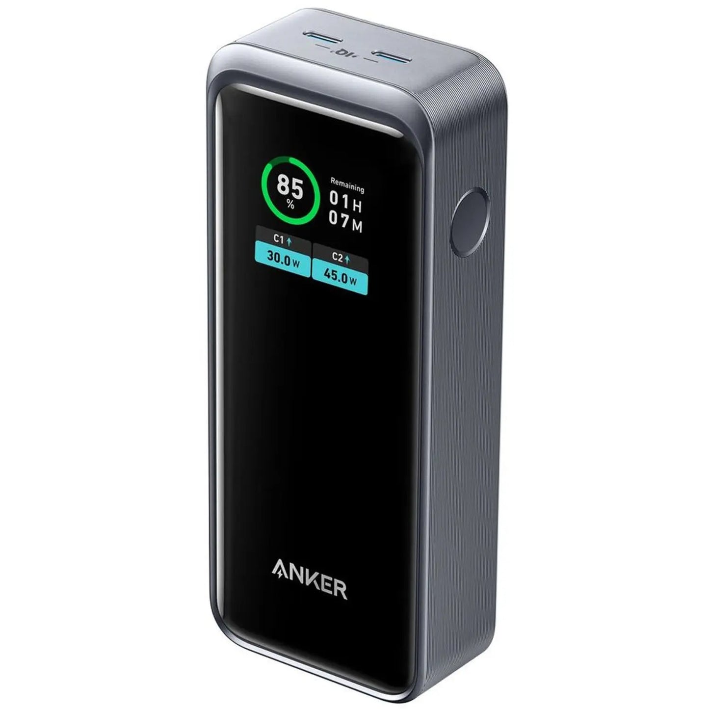 Anker Prime 12,000mAh Power Bank (130W, 2-Port, Smart Display)