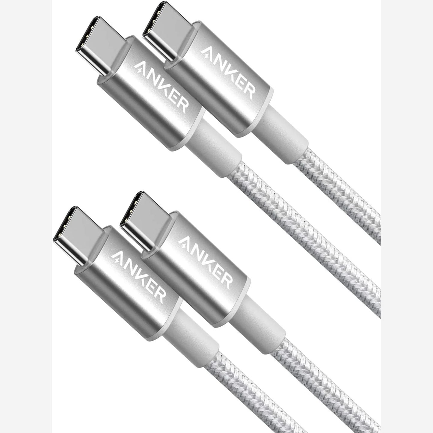 Anker New Nylon USB-C to USB-C Cable (3.3 ft / 6 ft, 60W)