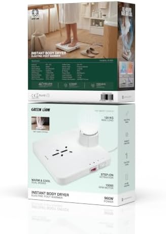 Green Lion Instant Body Dryer & Electric Foot Warmer