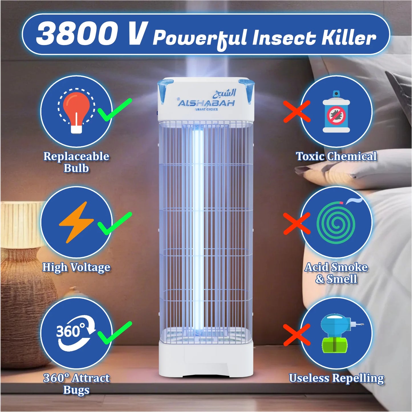 ALSHABAH PRO Insect Killer - 6800