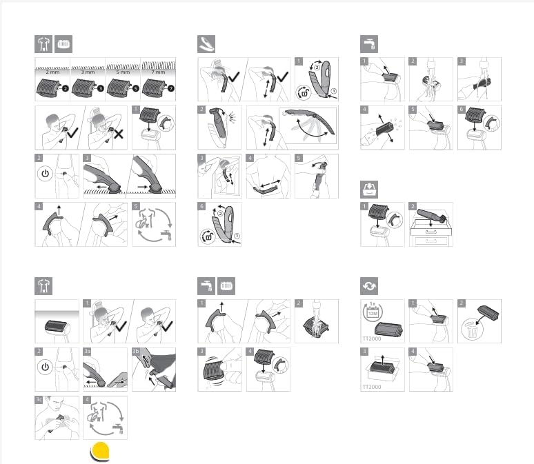 ماكينة حلاقة الجسم فيليبس - BG5021/15