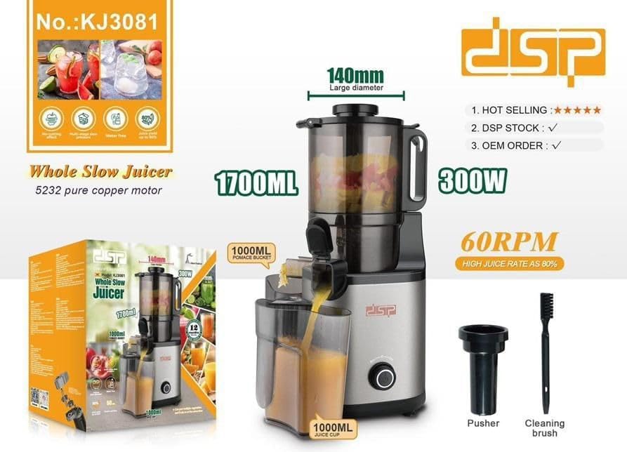 Dsp Whole Slow Juicer โ KJ3081