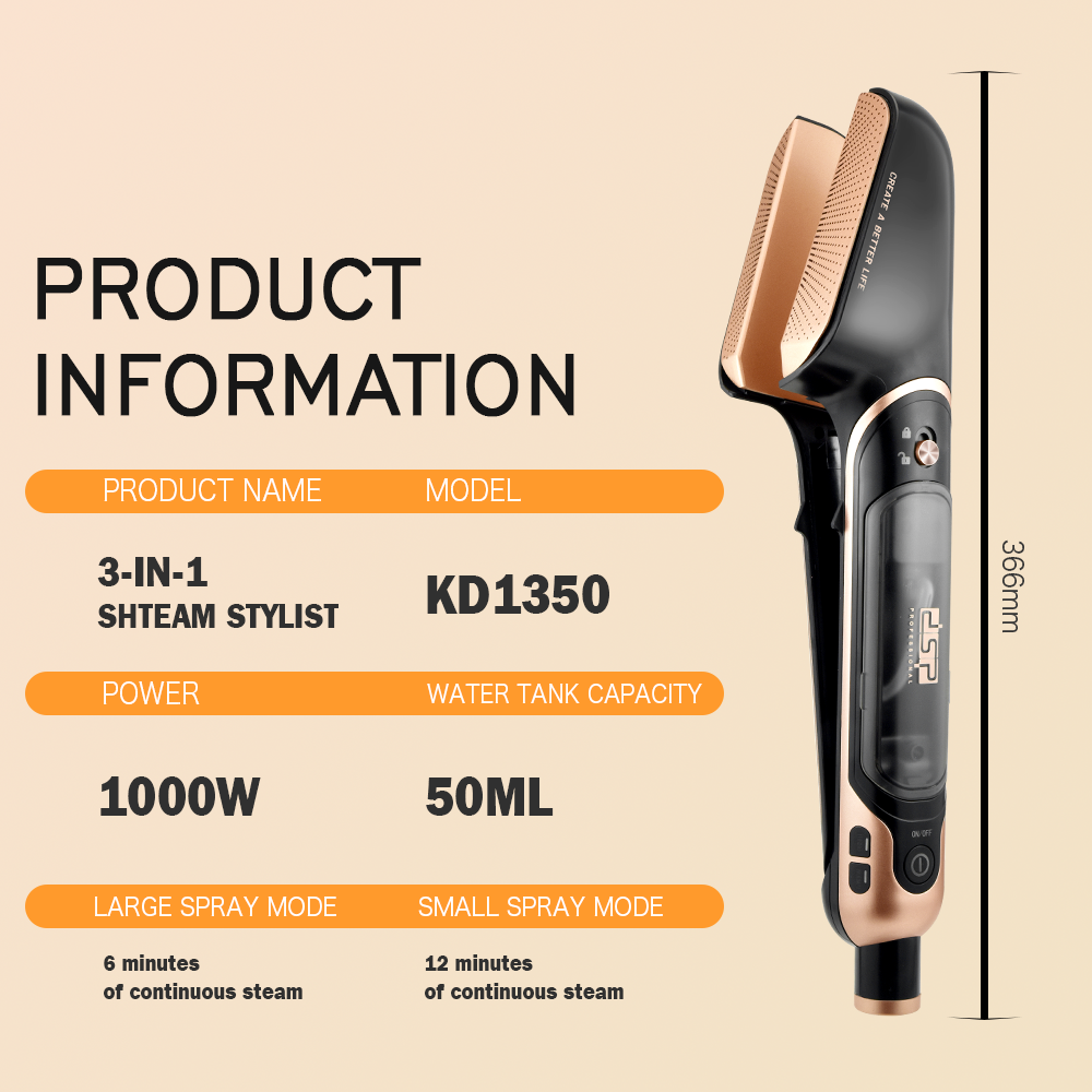 Dsp 3in1 Steam Stylist - KD1350