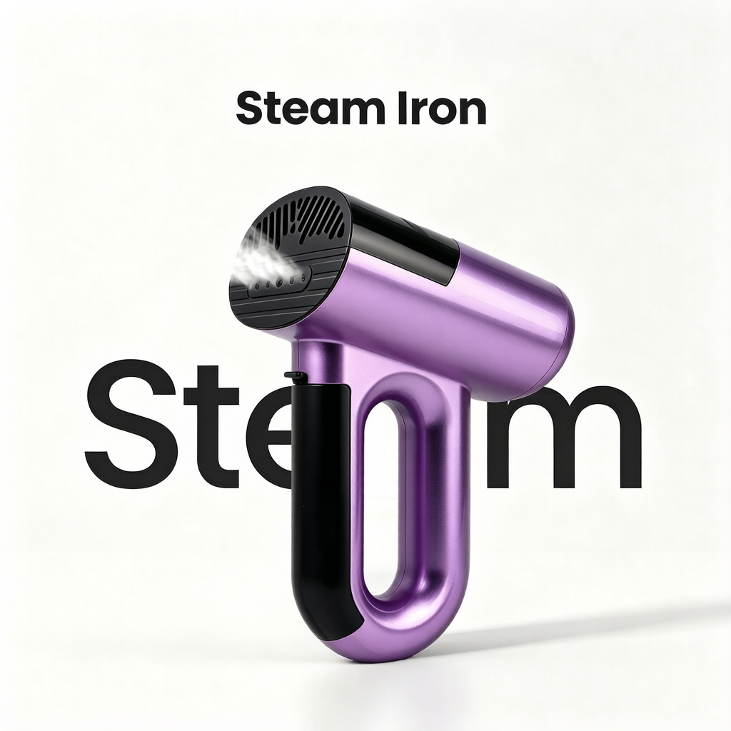 Vacuum Handheld Steam Iron 1000W