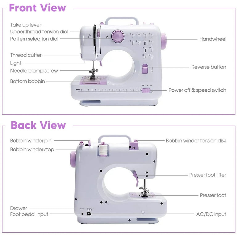 Mini House Hold Sewing Machine YASM-505A