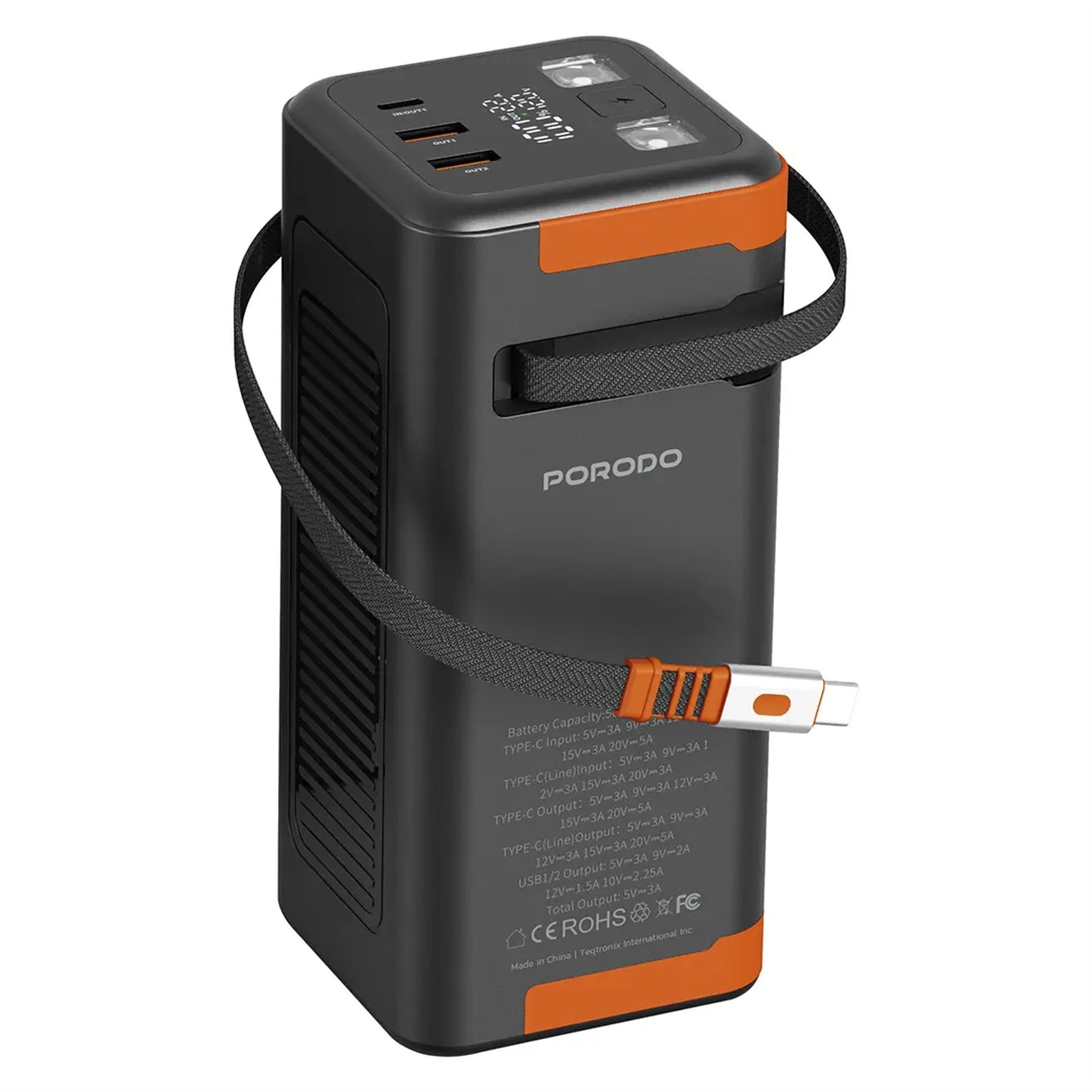 Porodo Power Boost 50000mAh Power Bank PD 20W