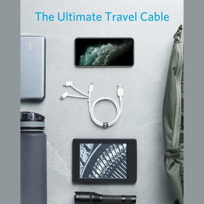 Anker 321 USB-A Cable (0.9m, 3-in-1)