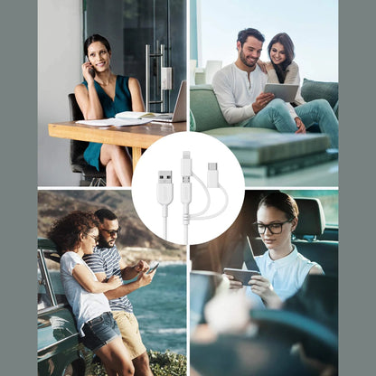 Anker 321 USB-A Cable (0.9m, 3-in-1)