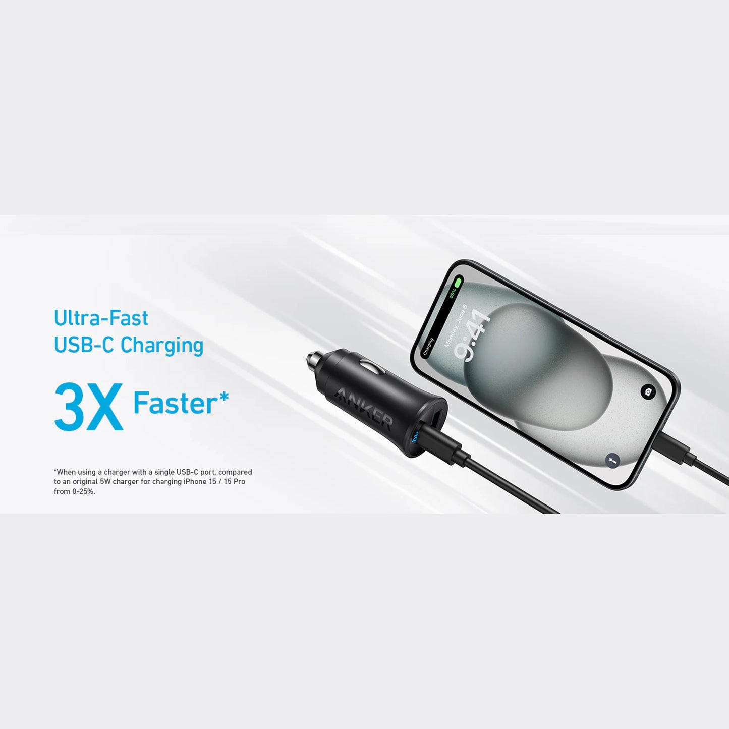 Anker Car Charger (30W, 2 Ports)