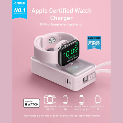 Anker MagGo Power Bank (10K, 35W, For Apple Watch)