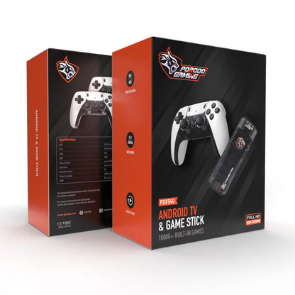 Porodo Gaming Full HD Android TV & Game Stick with 16GB ROM