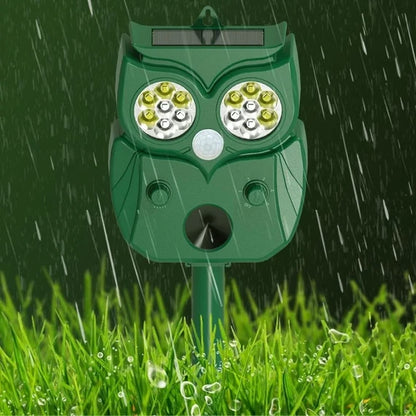 Solar Powered Ultrasonic Animal Repeller