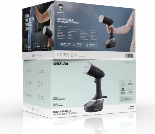 مكواة بخار للملابس من جرين ليون ستيم ميت إكس، ١٥٠٠ واط - BX199