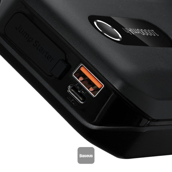 جهاز بدء تشغيل السيارة من Baseus Super Energy (سعة 10000 مللي أمبير/ساعة، تيار الذروة 1000 أمبير)