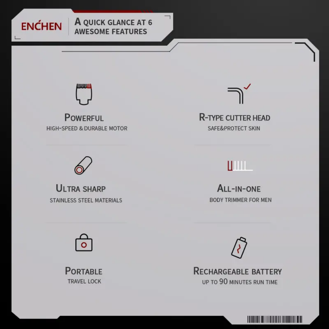 Enchen Hair Trimmer Beardo 2