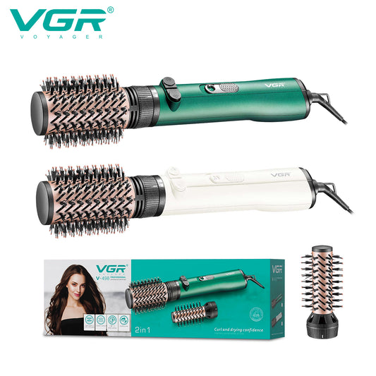 VGR 2in1 Professional Rotating Hot Air Styler V-498