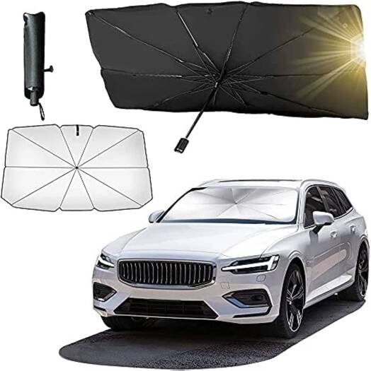 Green Lion Car Windshield Umbrella