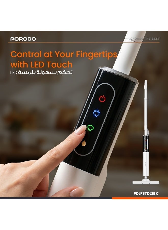 Porodo RapidSteam Touch Control Steam Mop