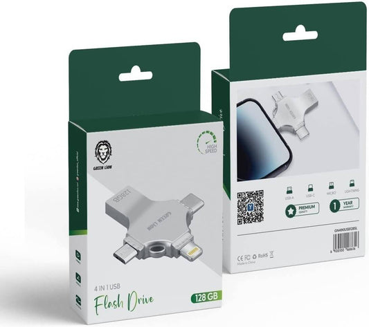 Green Lion 4in1 USB Flash Drive