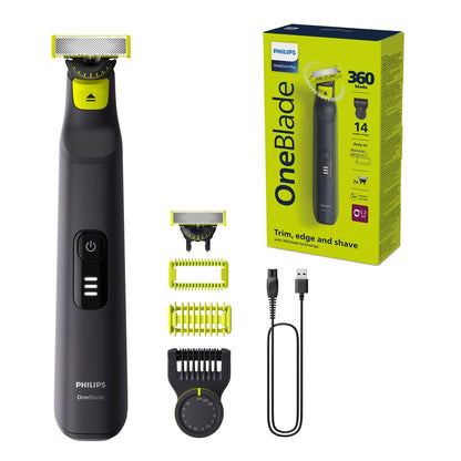 Philips OneBlade Pro 360 Hybrid Electric Trimmer - QP6542/15