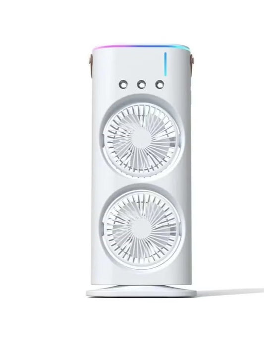 Double-Ended Spray Fan Portable Air Cooler