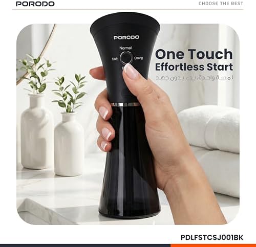 Porodo Opto Electric Ear Wax Cleaner with Omnidirectional Sprinkler Nozzle