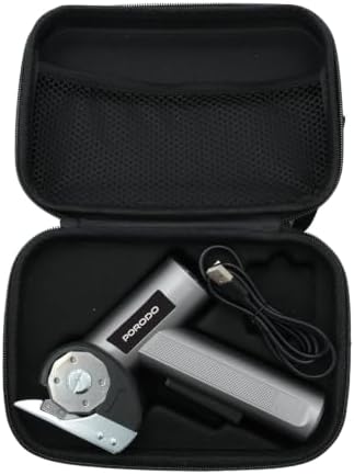 Porodo Sharp Cordless Electric Scissors with Guide Light & LED Display