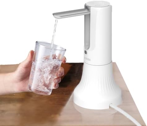 Porodo Bottle & Tabletop Water Pump with Digital Display and Touch Control