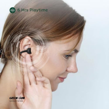 Green Lion Sonix Clip On Earbuds