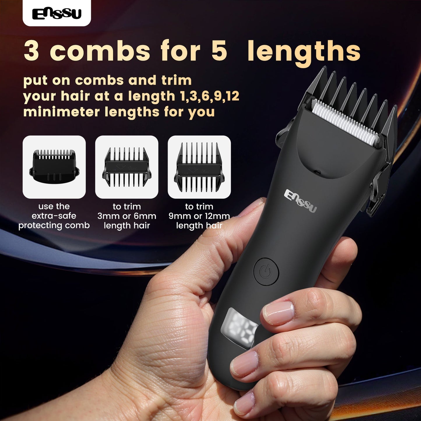 ENSSU Men's Body Trimmer