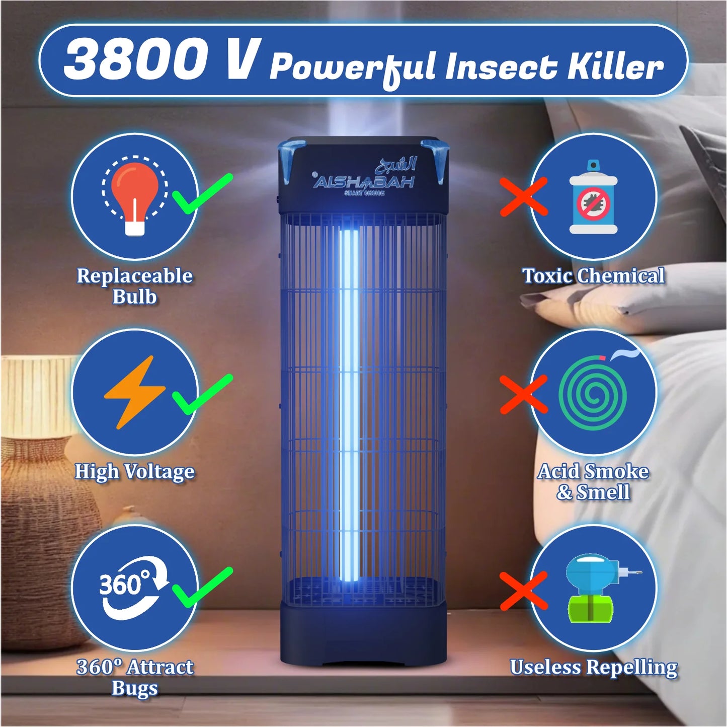 ALSHABAH PRO Insect Killer - 6800
