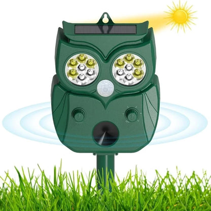 Solar Powered Ultrasonic Animal Repeller