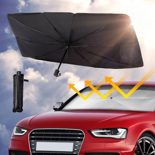 Green Lion Car Windshield Umbrella