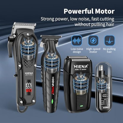 HIENA PRO Hair Clippers Set for Men