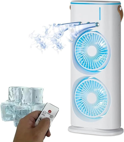 Double-Ended Spray Fan Portable Air Cooler