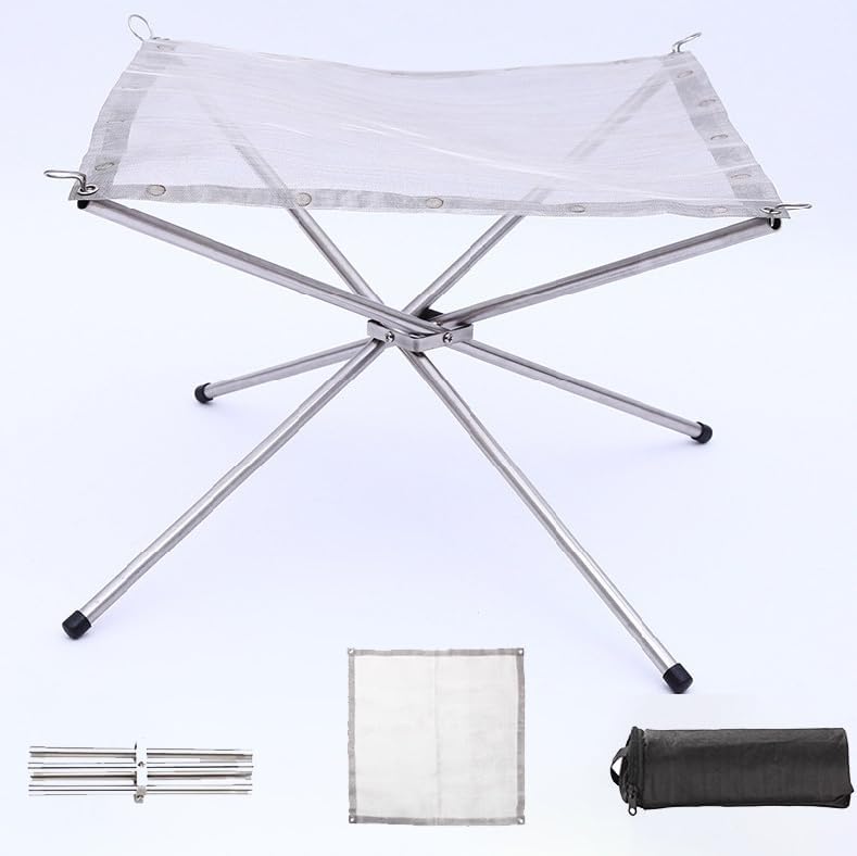 Green Lion Portable Bonfire Stainless Steel Stand
