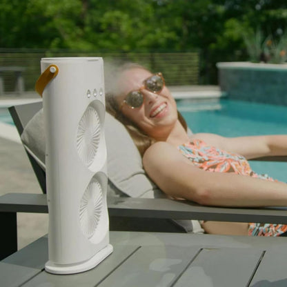Double-Ended Spray Fan Portable Air Cooler