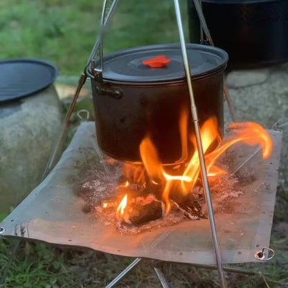 Green Lion Portable Bonfire Stainless Steel Stand
