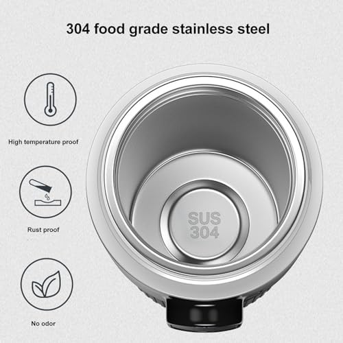Intelligent Car Electric Kettle 500mL with Touch Screen & Temperature Control