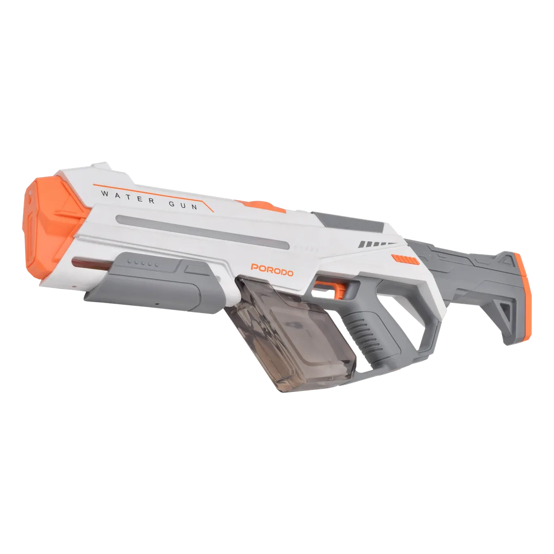 Porodo Captain Splash Electric Suction Power Water Gun with 350ml Water Tank Capacity