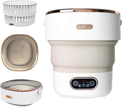 غسالة صغيرة قابلة للطي سعة 15 لترًا