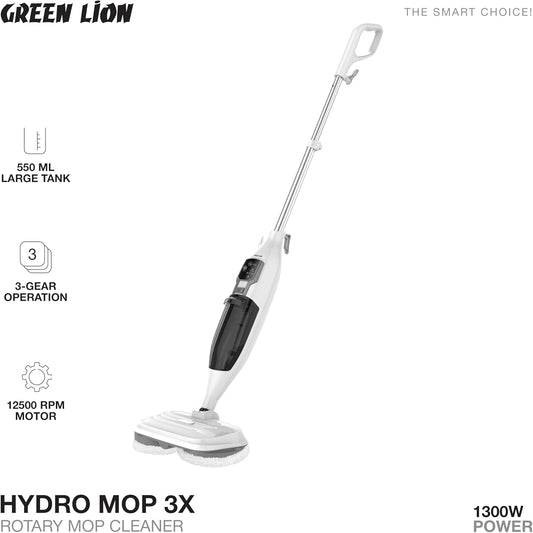 Green Lion Hydro Mop 3X Rotary Mop Cleaner 1300W