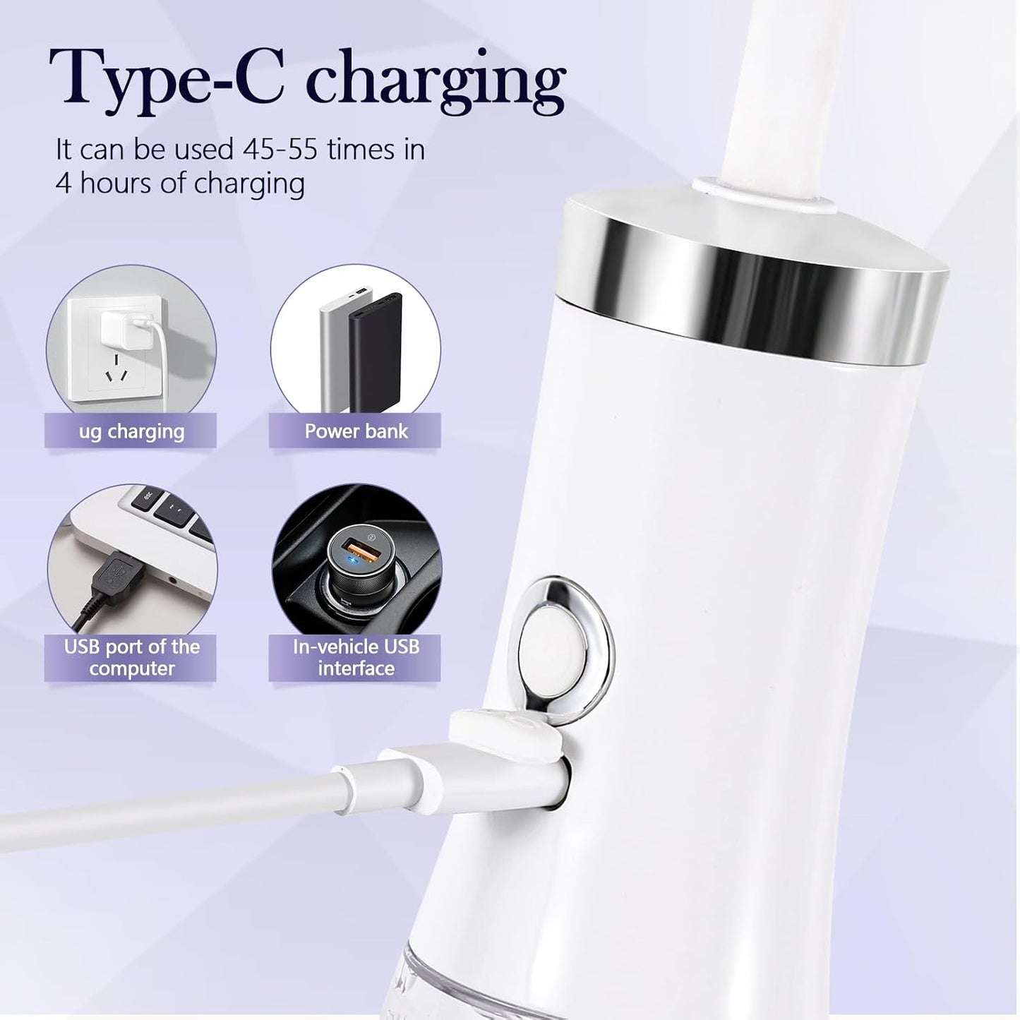 Portable Travel Bidet with Built-in 250mL Water Tank