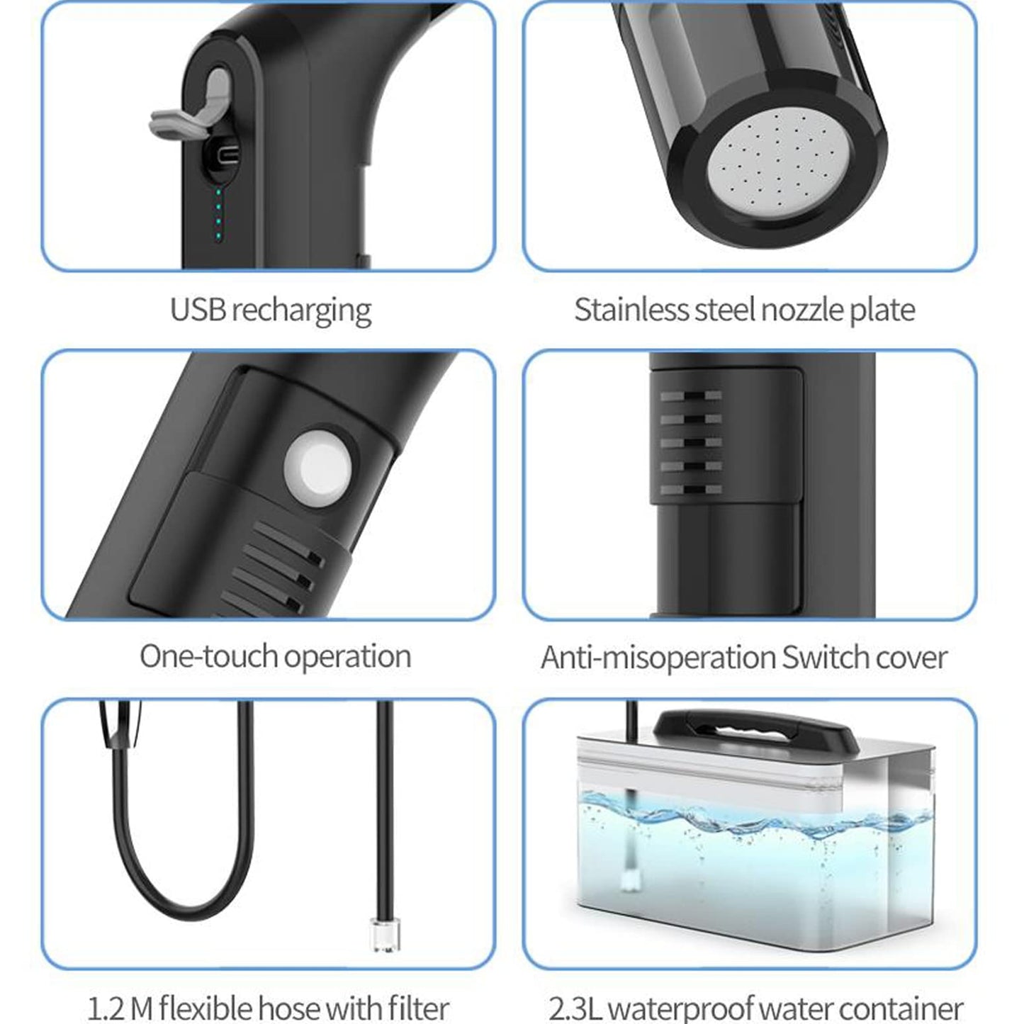 بخاخ بيديه صغير الحجم للسفر