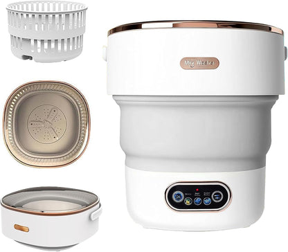 غسالة صغيرة قابلة للطي سعة 15 لترًا