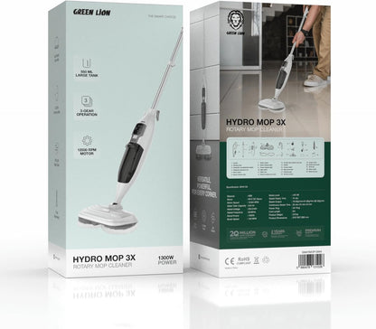 Green Lion Hydro Mop 3X Rotary Mop Cleaner 1300W