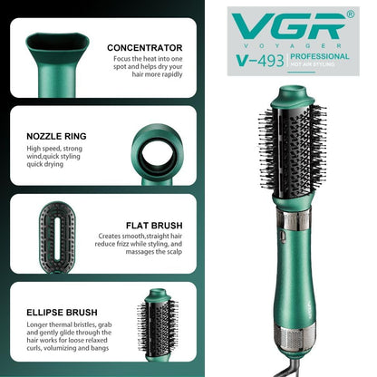 VGR 4in1 Professional Hot Air Styler 1000W V-493