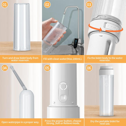 Rechargeable Handy Care Bidet