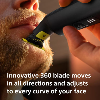 Philips OneBlade Pro 360 Hybrid Electric Trimmer - QP6542/15