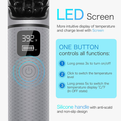 Cordless Straight Hair Comb YL-009